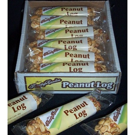 CROWN Homestyle Candies Peanut Log Roll 3 oz 112996